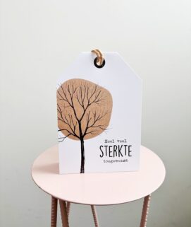 Sterkte wenskaart